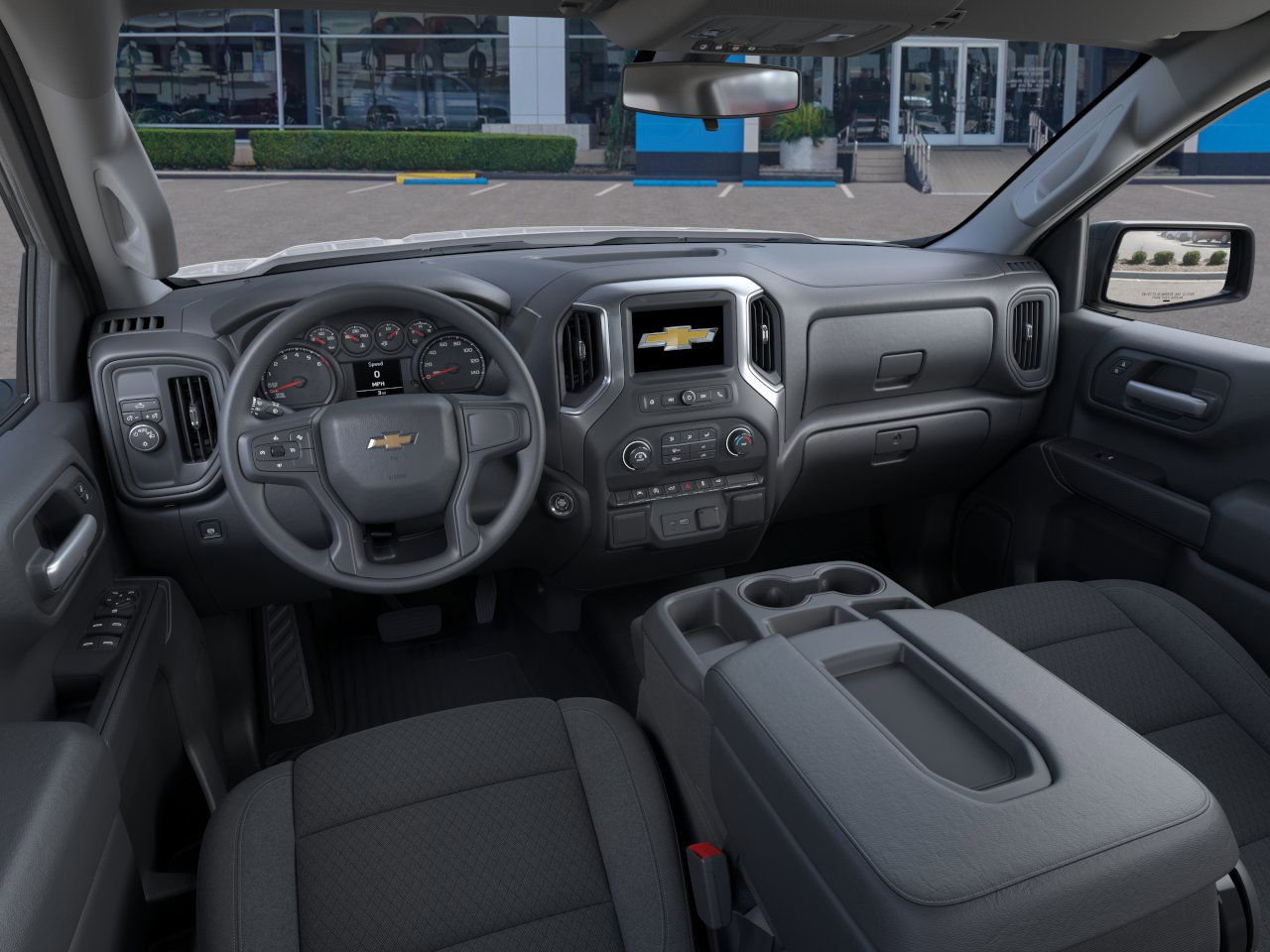 2024 Chevrolet Silverado 1500 Custom White at Turner Chevrolet