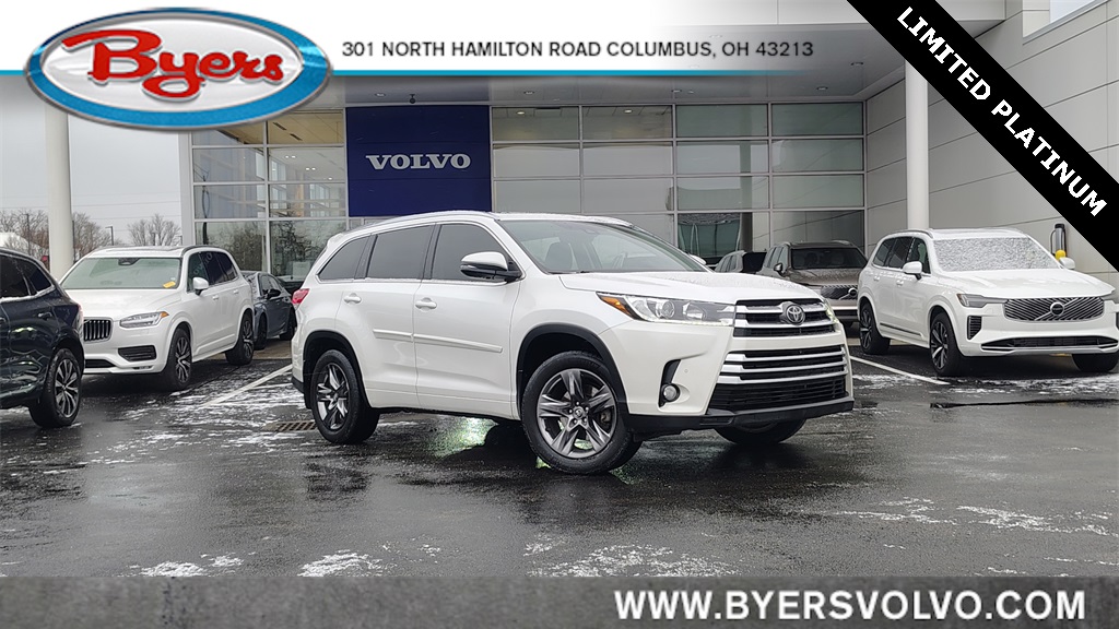 2018 Toyota Highlander Limited Platinum