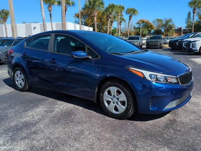 Used 2018 Kia FORTE LX with VIN 3KPFK4A77JE255048 for sale in Daytona Beach, FL