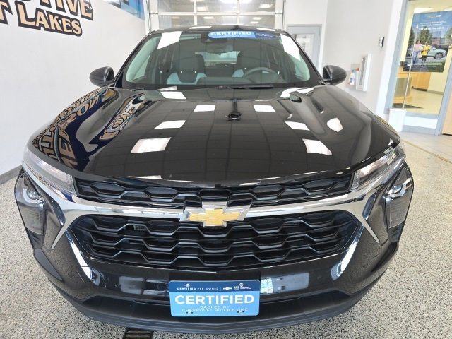 Certified 2024 Chevrolet Trax LS with VIN KL77LFE25RC246747 for sale in Detroit Lakes, Minnesota