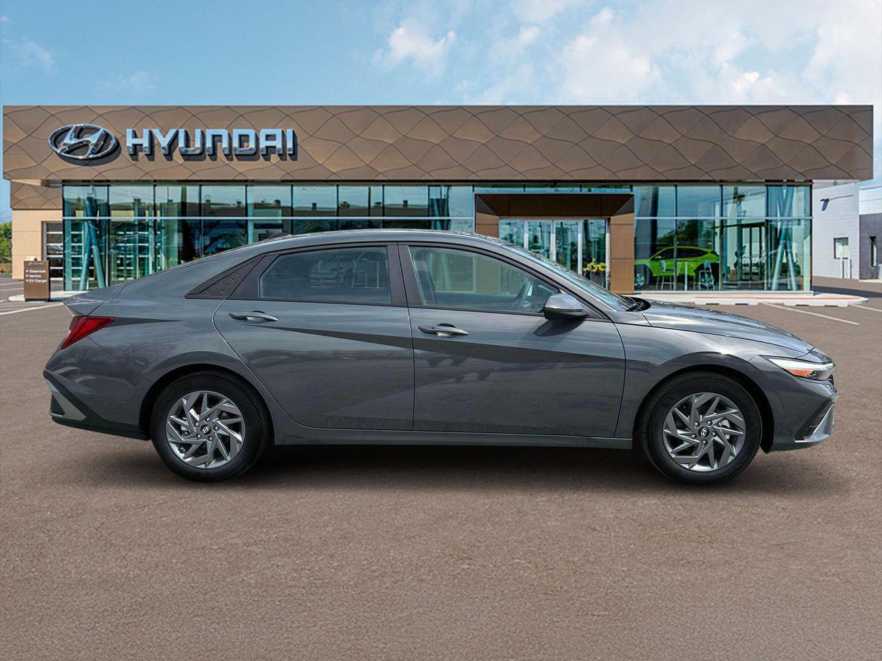2025 Hyundai Elantra Hybrid Blue photo 9