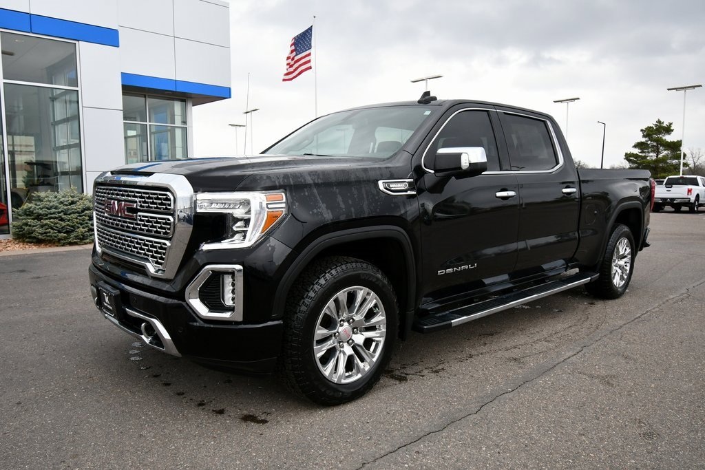 Certified 2021 GMC Sierra 1500 Denali with VIN 1GTU9FET7MZ167809 for sale in North Branch, Minnesota
