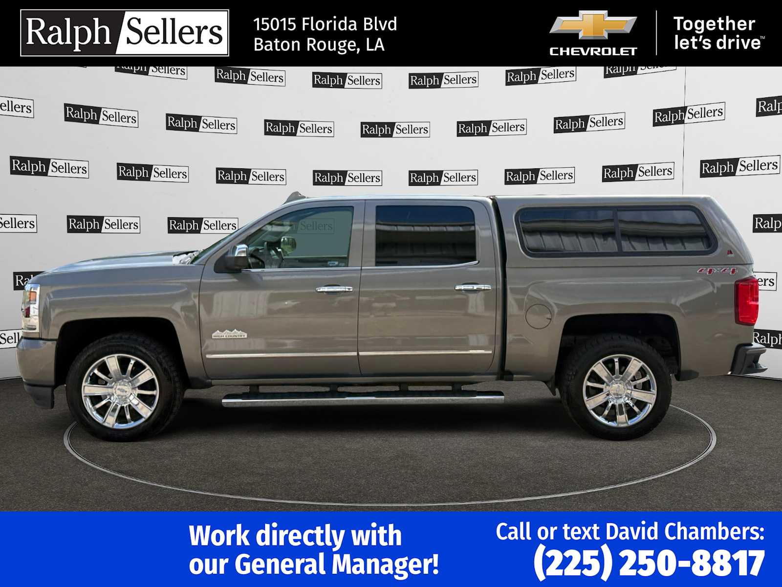 2017 Chevrolet Silverado 1500 High Country photo 3