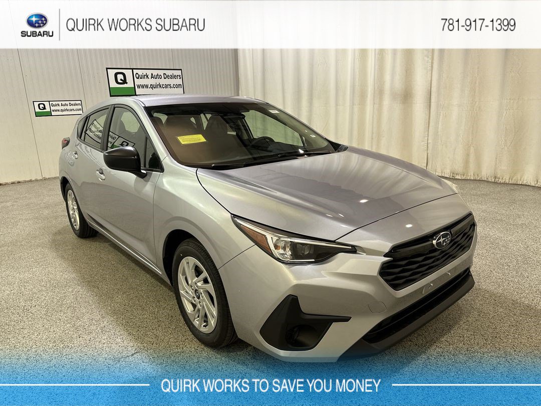 New 2025 Ice Silver Metallic Subaru BASE image 1