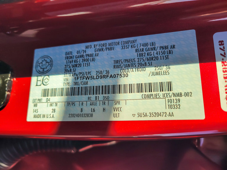 2024 FORD F-150 - Image 25