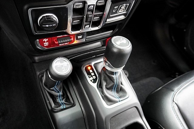 Used 2021 Black Jeep Unlimited Rubicon 4xe image 32