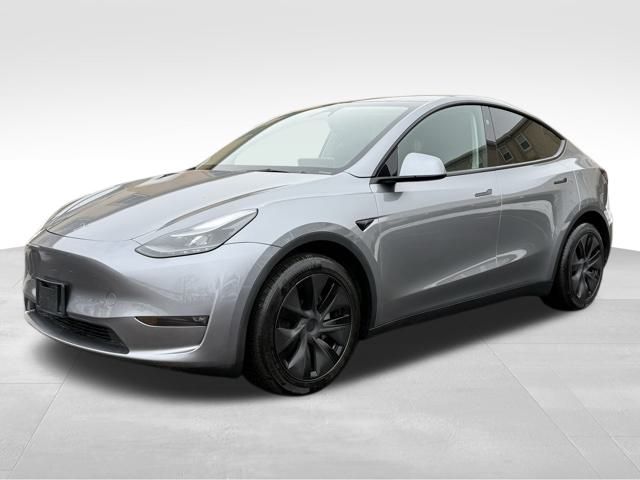 Used 2025 Tesla Model Y Long Range with VIN 7SAYGDEEXSF299434 for sale in Princeton, NJ