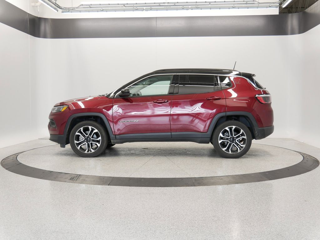 Certified 2022 Jeep Compass Limited with VIN 3C4NJDCB5NT201524 for sale in Coon Rapids, Minnesota