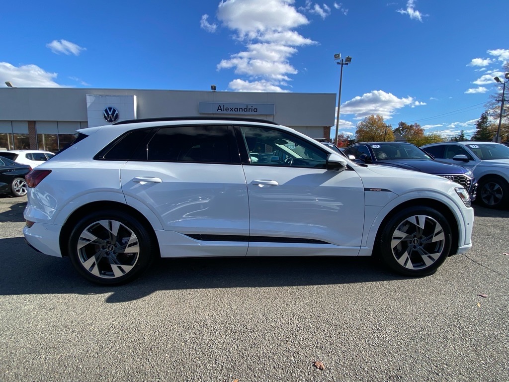 Used 2021 Audi e-tron Premium with VIN WA1AAAGE7MB025975 for sale in Alexandria, VA