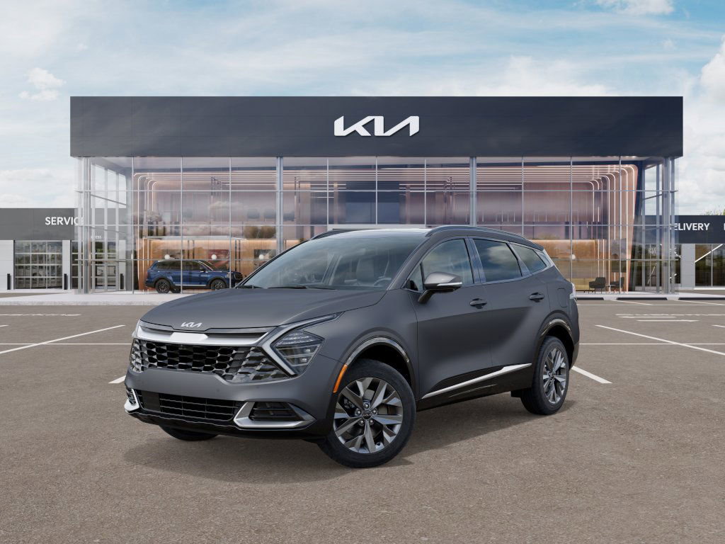 New 2025 Shadow Matte Gray Kia SX-Prestige image 1