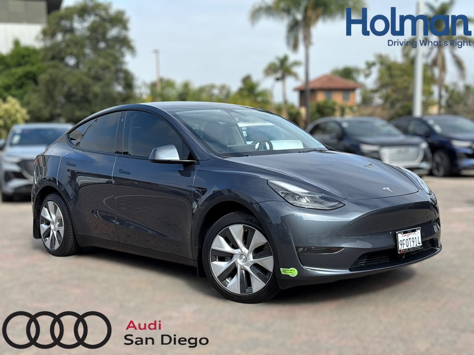 Used 2023 Tesla Model Y Long Range with VIN 7SAYGAEEXPF689956 for sale in San Diego, CA