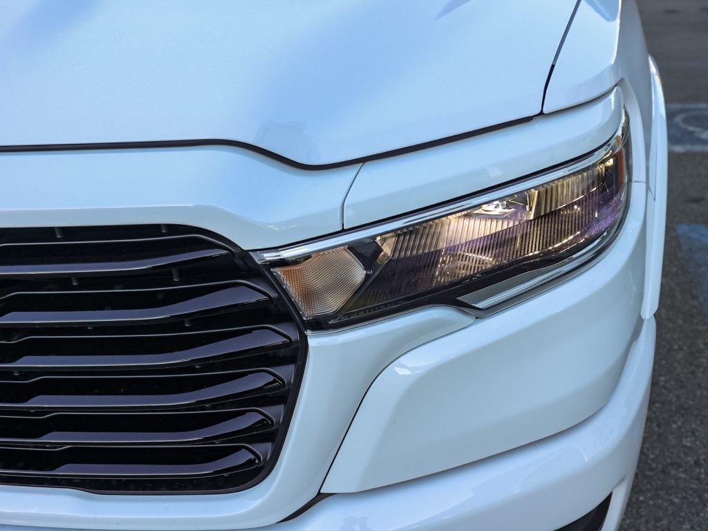 New 2026 Bright White Clear-Coat Exterior Paint RAM Laramie image 9