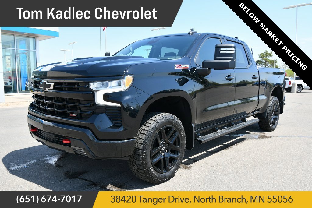 Used 2022 Chevrolet Silverado 1500 LT Trail Boss with VIN 3GCUDFED4NG677186 for sale in North Branch, Minnesota