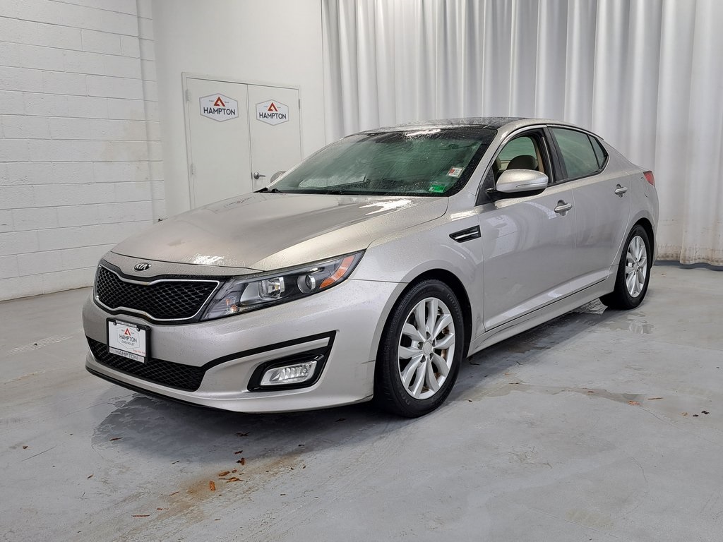 Used 2015 Kia Optima EX with VIN 5XXGN4A74FG430835 for sale in Hampton, VA