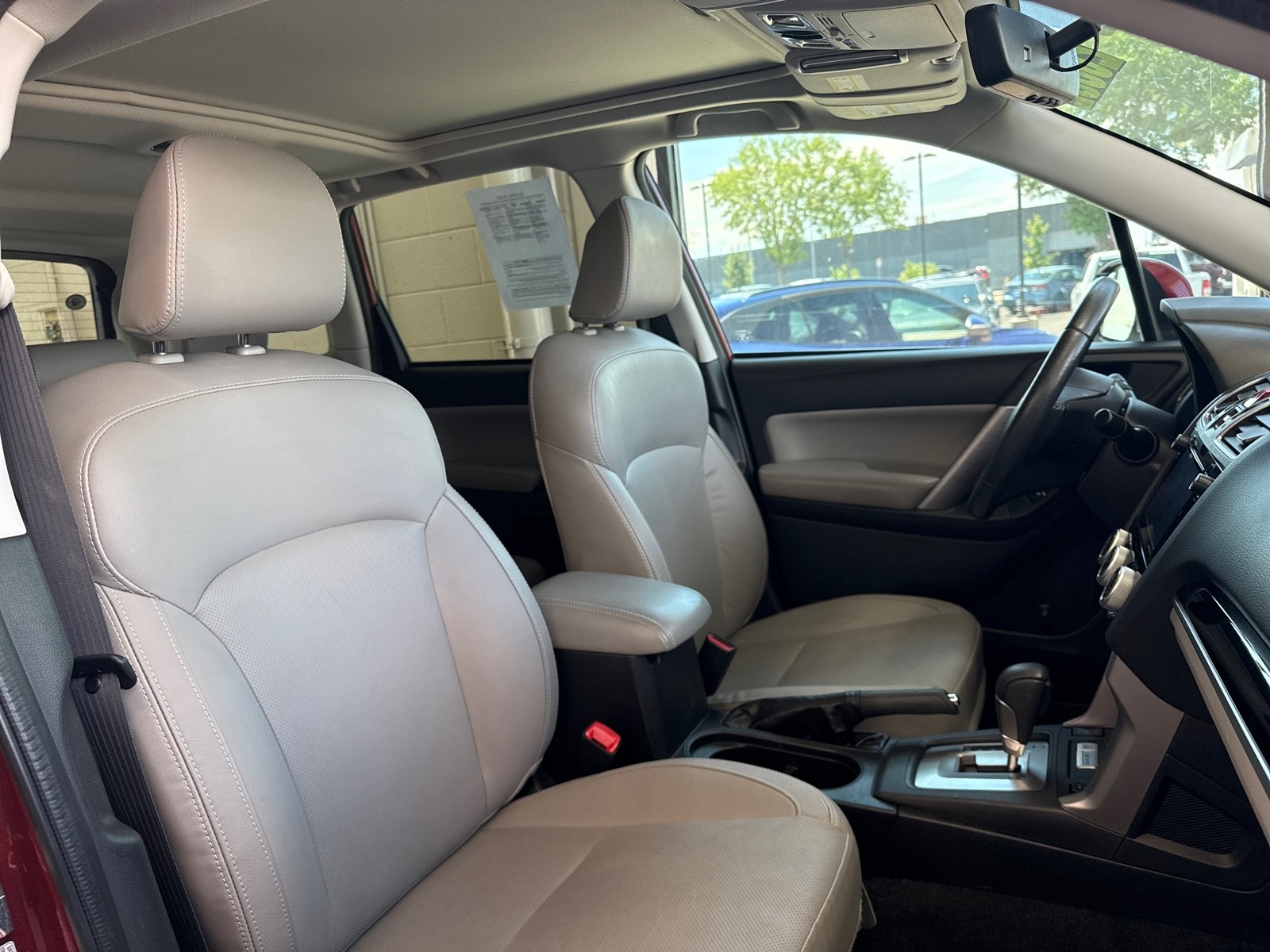 Used 2018 RED Subaru Limited image 10