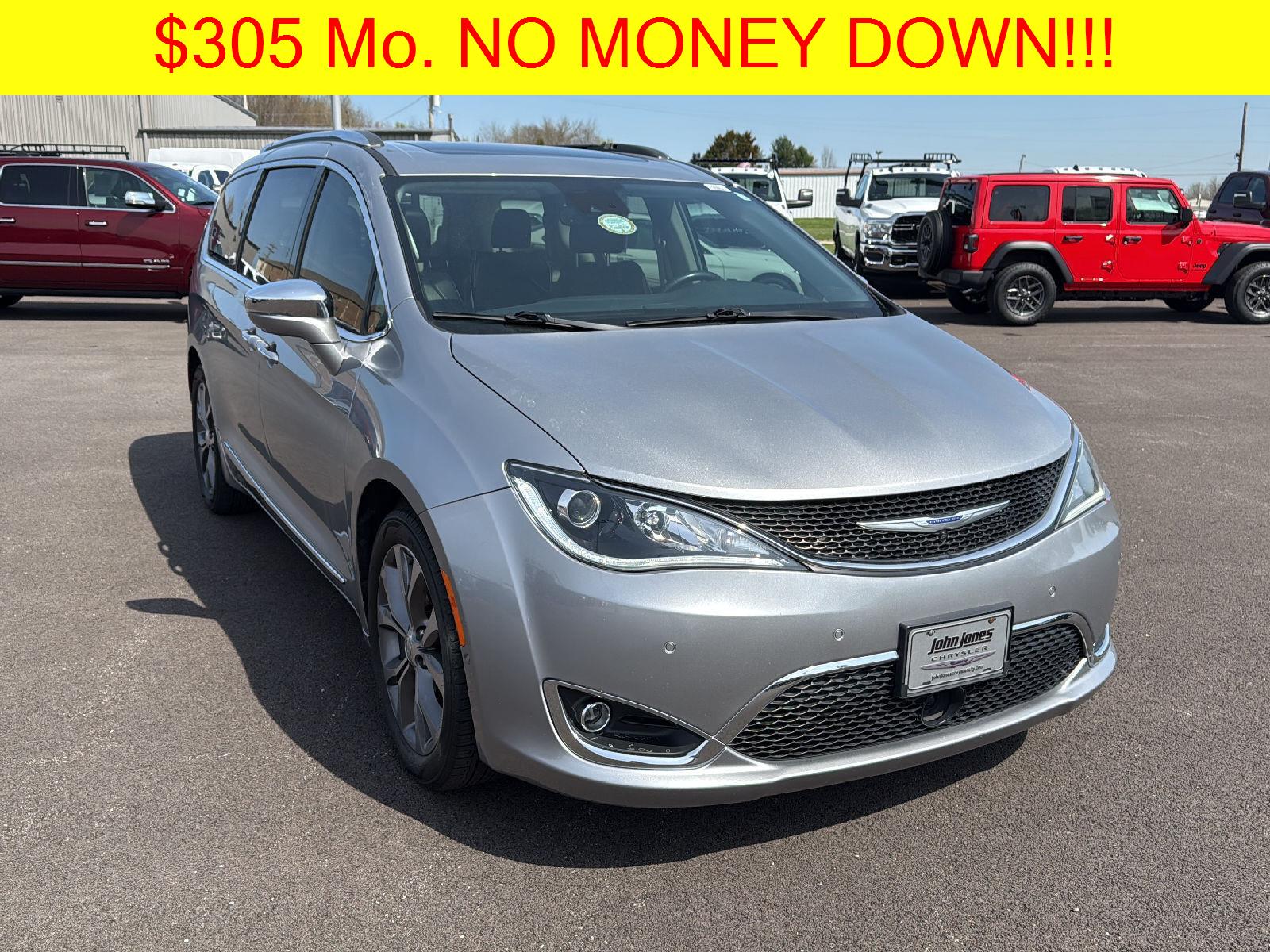 Used 2020 Chrysler Pacifica Limited with VIN 2C4RC1GG7LR159020 for sale in Corydon, IN