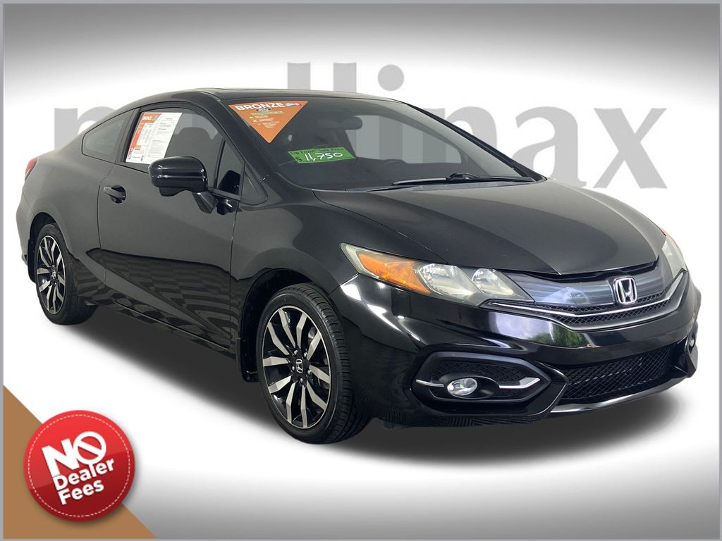 Used 2014 Honda Civic EX-L with VIN 2HGFG3B06EH509664 for sale in Lake Park, FL