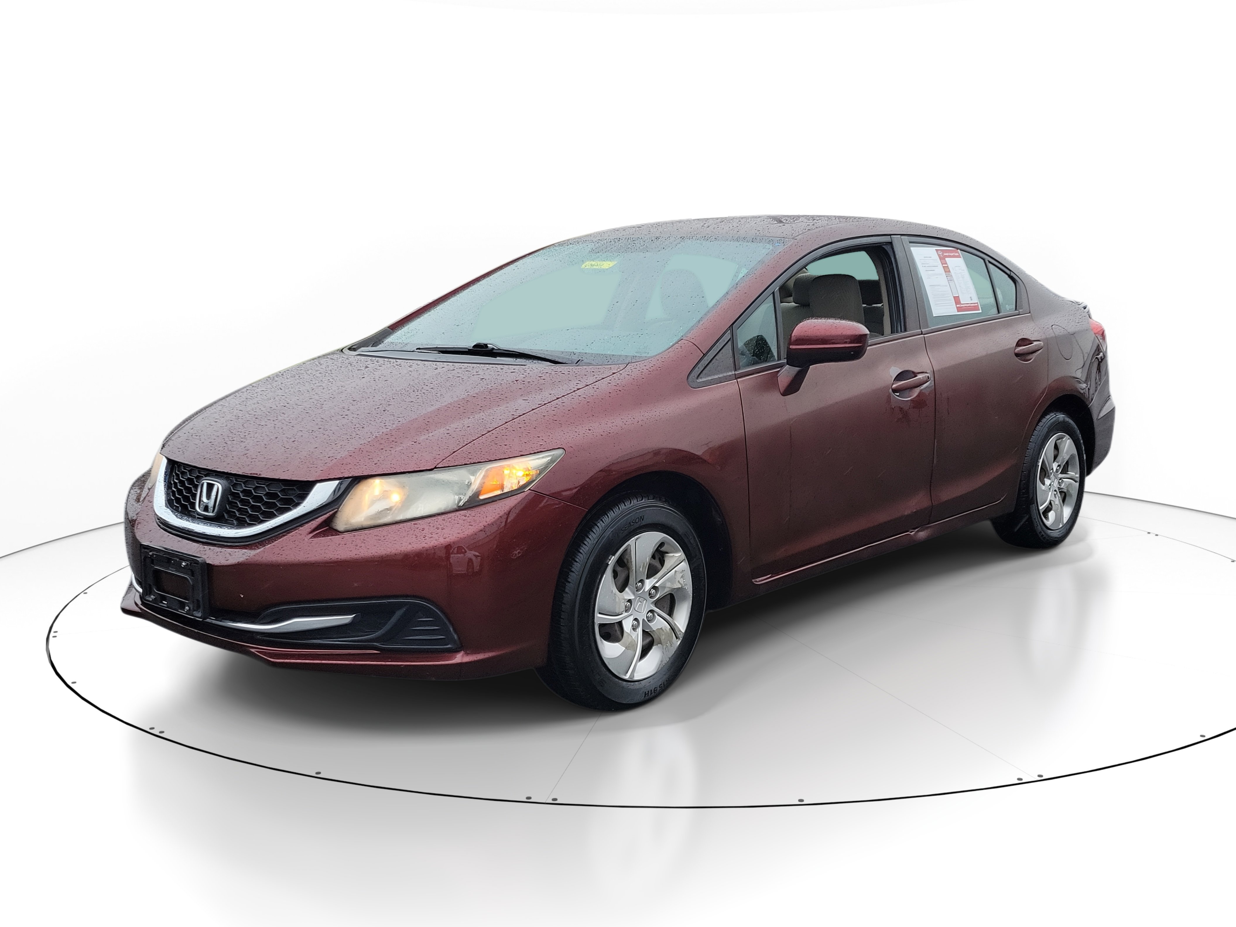 Used 2015 Honda Civic LX with VIN 19XFB2F59FE096004 for sale in Vandalia, OH