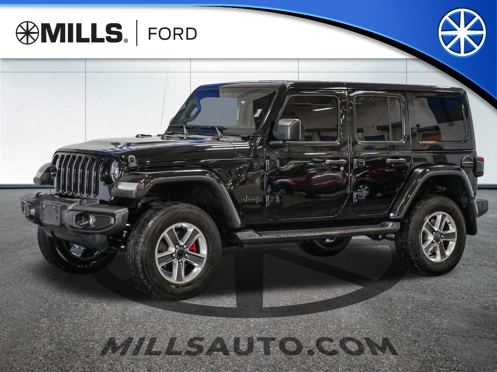 Used 2021 Jeep Wrangler Unlimited Sahara Altitude with VIN 1C4HJXEG5MW563708 for sale in Baxter, Minnesota