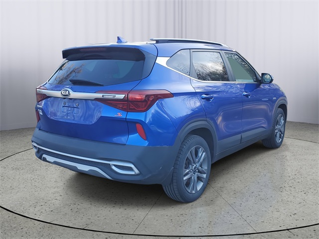 Certified 2021 Kia Seltos S with VIN KNDEUCAA1M7158847 for sale in Battle Creek, MI