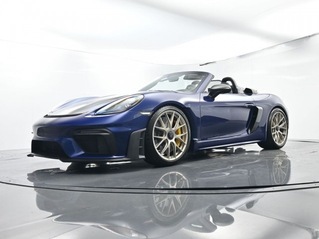 さら718 New 2025 Porsche 718 Spyder 2D Convertible Blue in West Palm