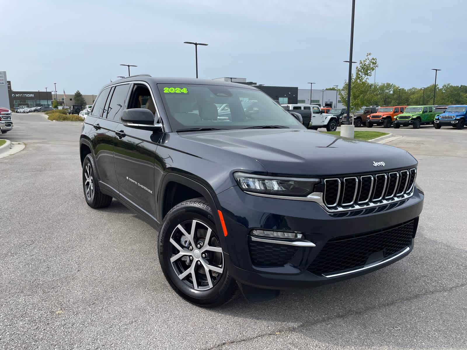 Used 2024 Jeep Grand Cherokee Limited with VIN 1C4RJHBG0R8559981 for sale in Kansas City