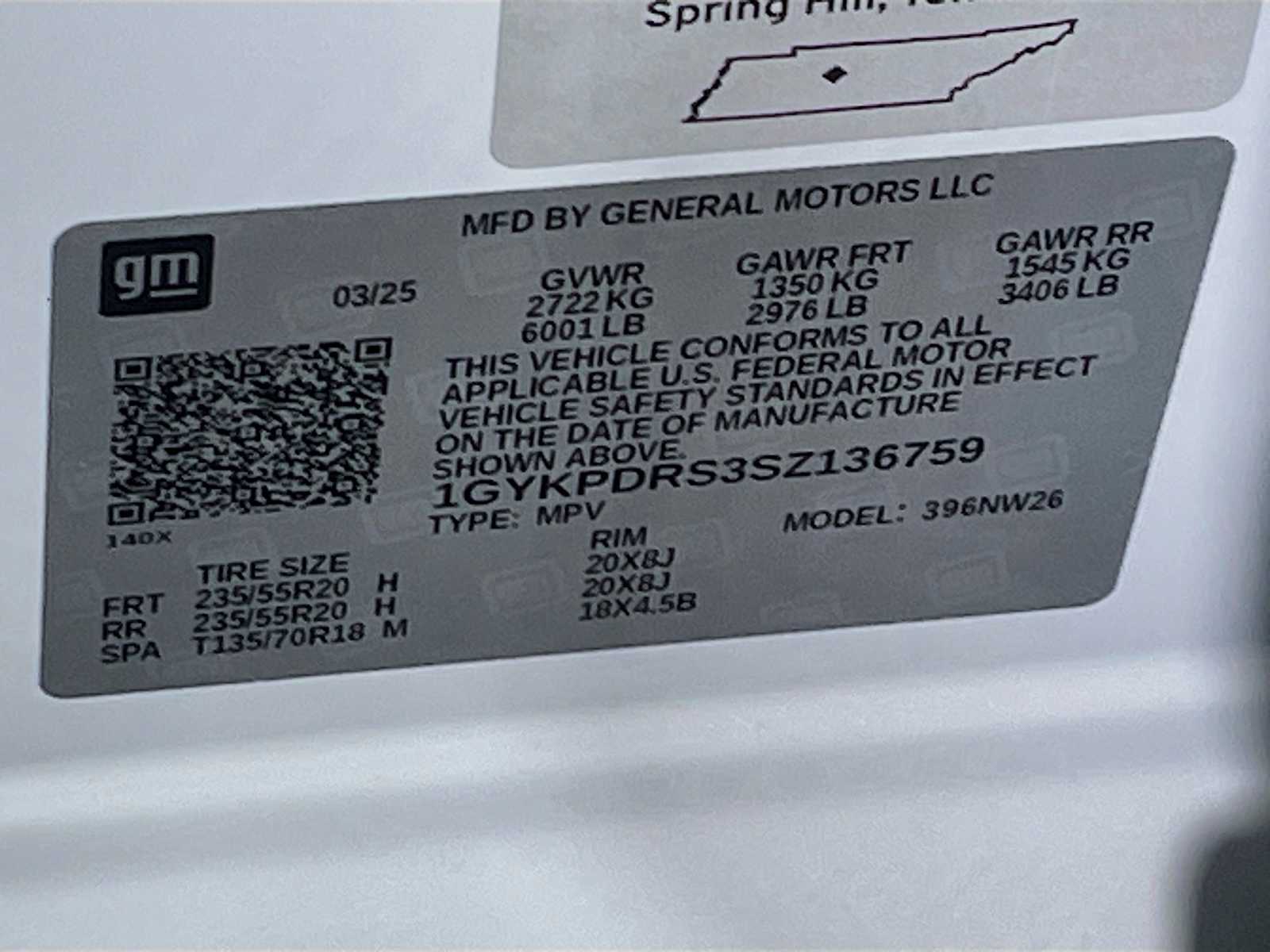 2025 Cadillac XT6 Premium Luxury photo 3