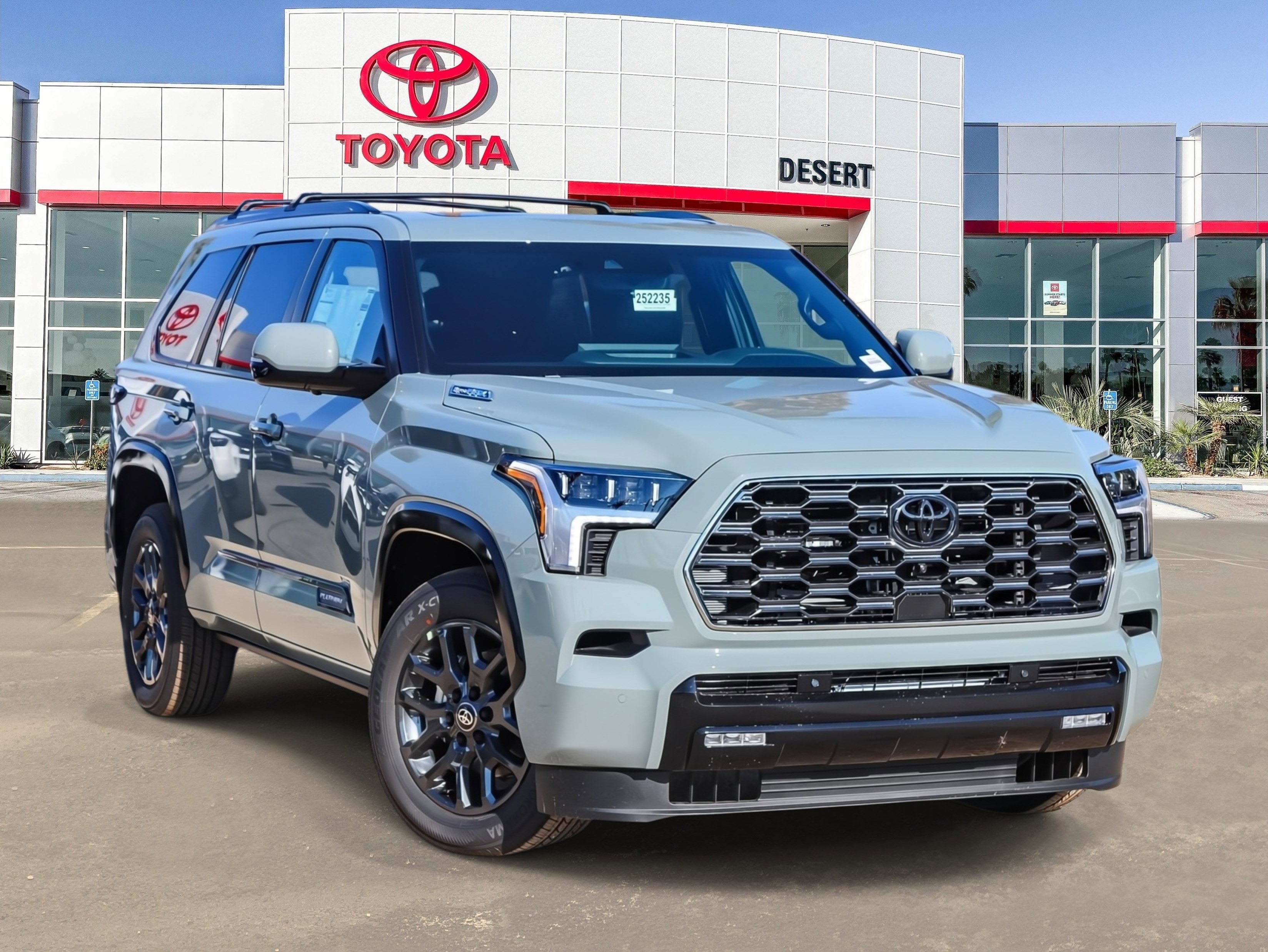 2025 Toyota Sequoia Platinum's photo