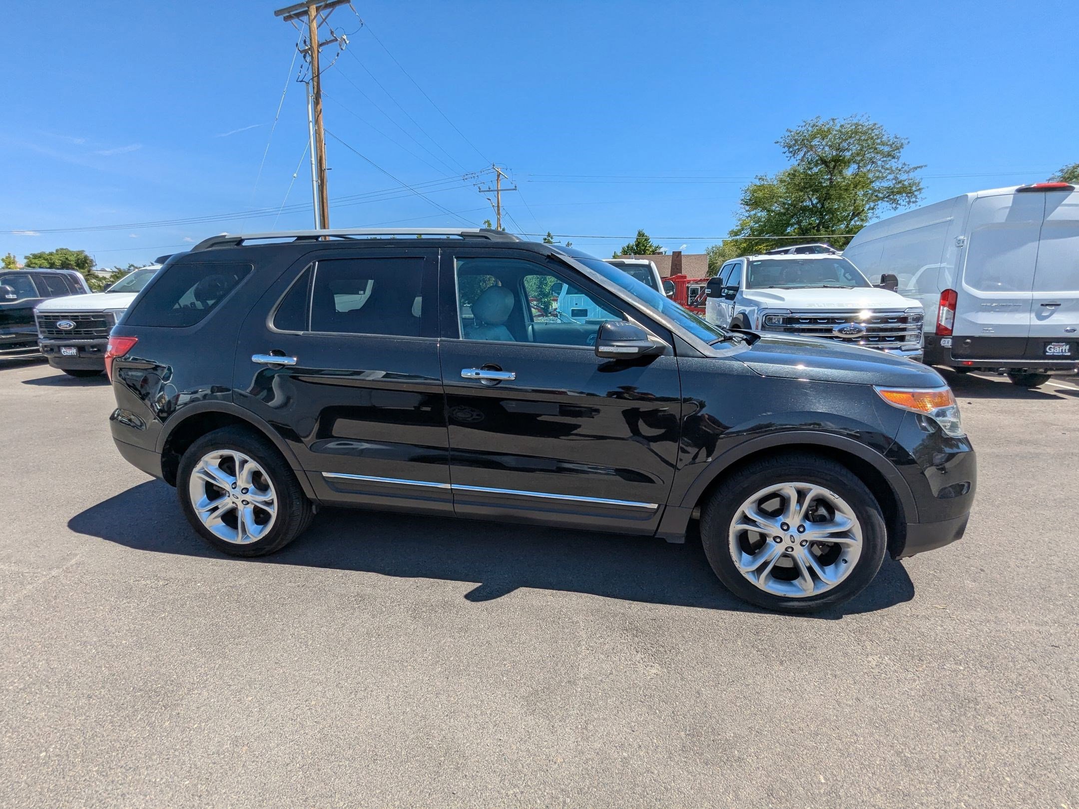 Used 2015 Ford Explorer Limited with VIN 1FM5K8F8XFGA04614 for sale in West Valley City, UT
