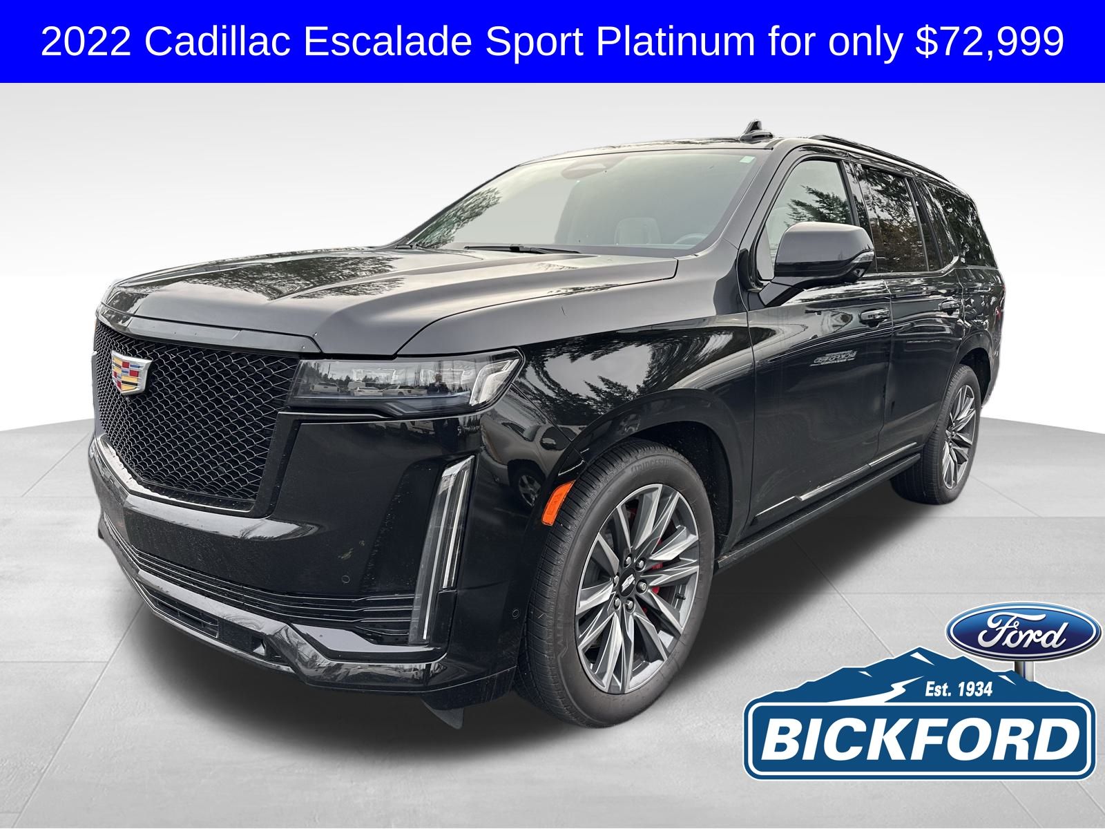 2022 Cadillac Escalade Sport Platinum's photo
