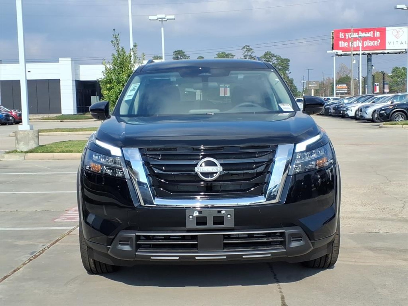2025 Nissan Pathfinder SV Black at Robbins Nissan