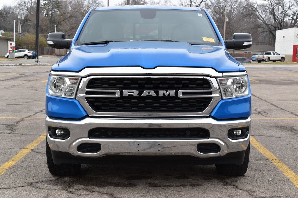 Used 2022 RAM Ram 1500 Pickup Big Horn/Lone Star with VIN 1C6RRFFG3NN380067 for sale in Kansas City