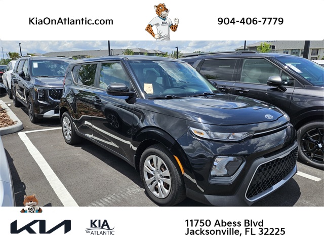 Certified Used 2021 Black Kia LX image 1