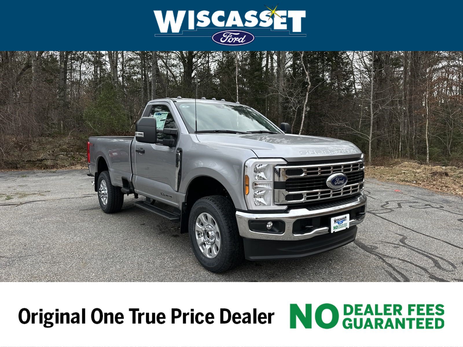 New 2024 Ford Super Duty F350® XLT Regular Cab in Wiscasset W240017