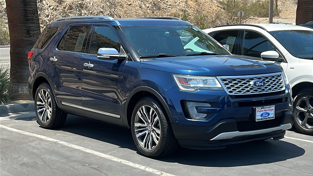 Used 2017 Blue Jeans Metallic Ford Platinum image 1