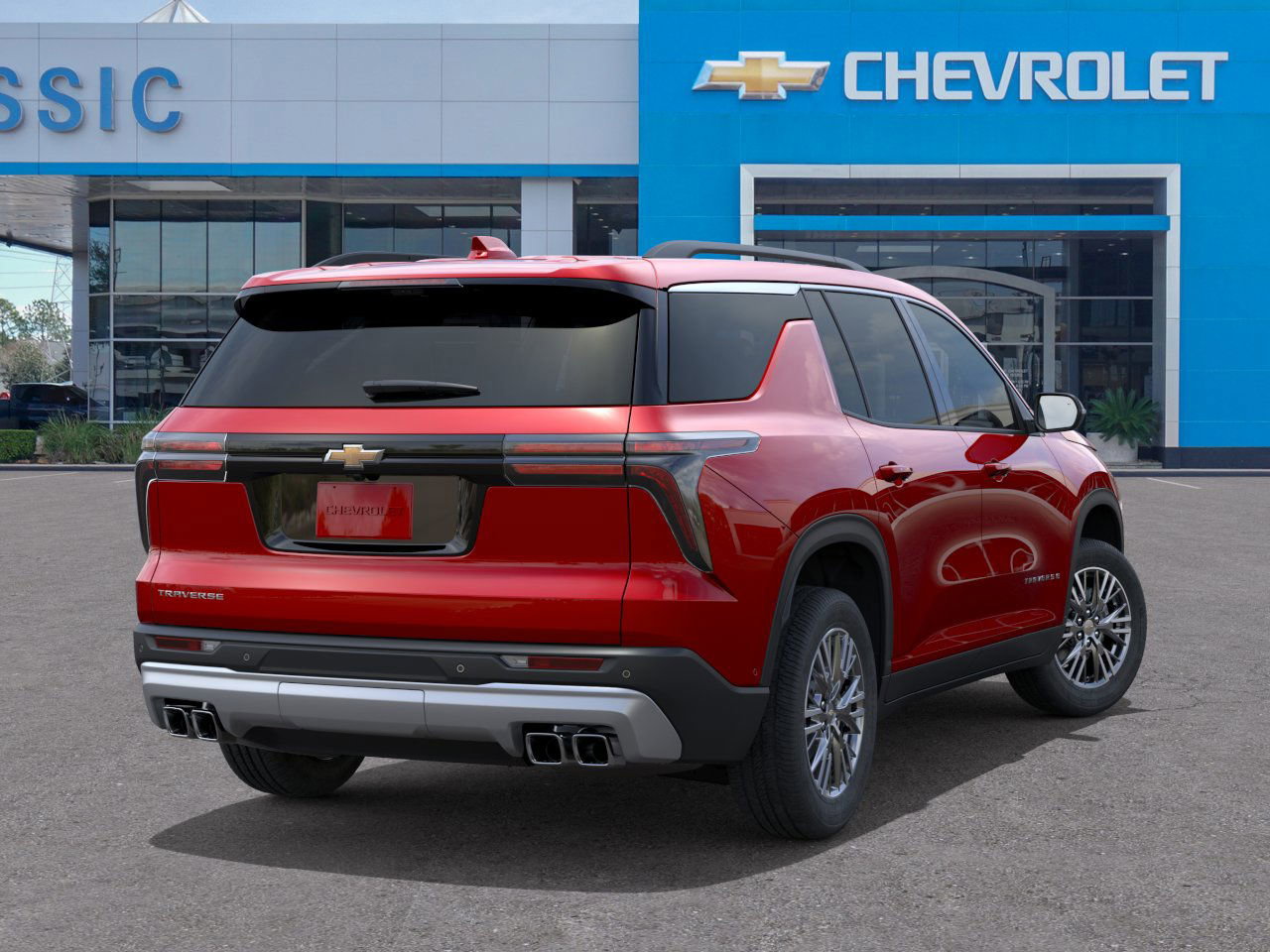 2025 Chevrolet Traverse LT Red at Robbins Nissan