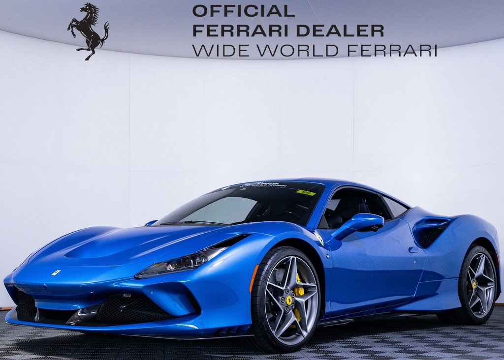 Certified Used 2022 Blue Ferrari Base image 1