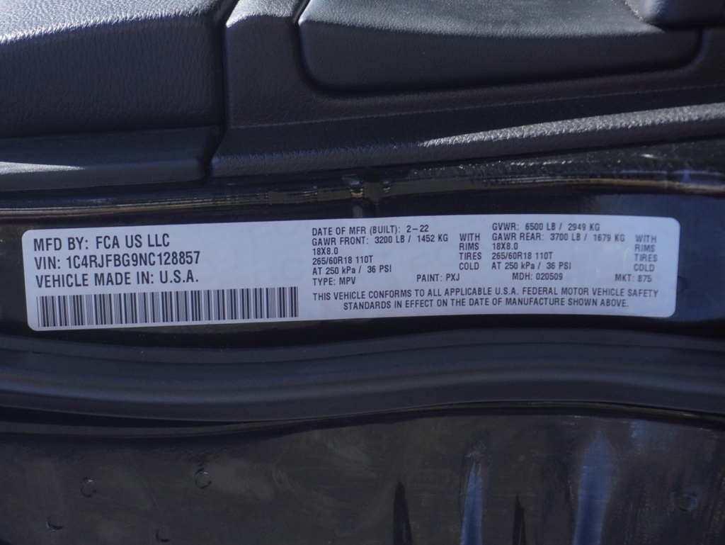 2022 Jeep Grand Cherokee Limited photo 28