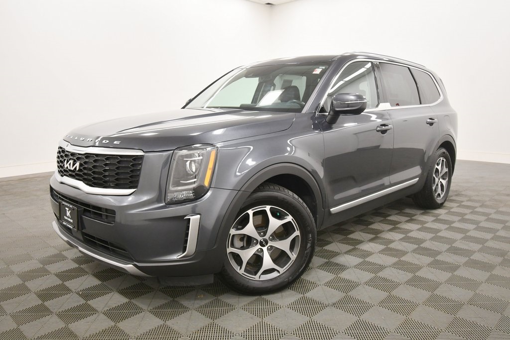 Certified 2022 Kia Telluride EX with VIN 5XYP3DHC7NG223973 for sale in Rochester, Minnesota