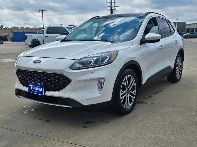 Used 2021 Ford Escape SEL with VIN 1FMCU0H62MUA78753 for sale in Sulphur Springs, TX
