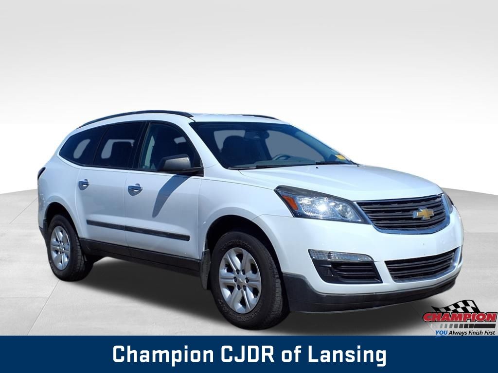 Used 2017 Chevrolet Traverse LS with VIN 1GNKVFED9HJ348207 for sale in Howell, MI
