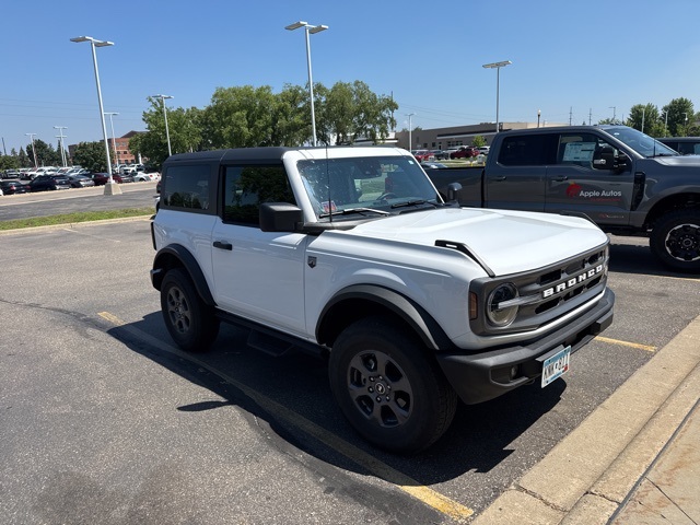 Used 2023 Ford Bronco 2-Door Big Bend with VIN 1FMDE5AP0PLB21806 for sale in Apple Valley, Minnesota