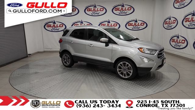 Used 2018 Ford Ecosport Titanium with VIN MAJ3P1VE5JC179242 for sale in Conroe, TX