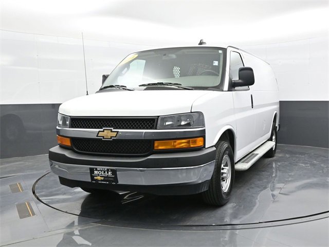 Used 2024 Chevrolet Express Cargo Work Van with VIN 1GCWGAFP1R1267252 for sale in Kansas City