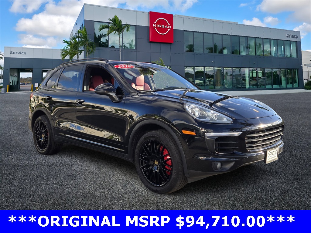 2018 Porsche Cayenne S
