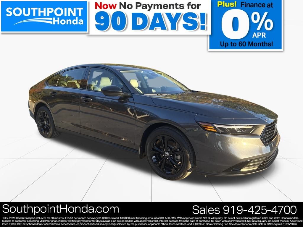 2025 Honda Accord SE's photo