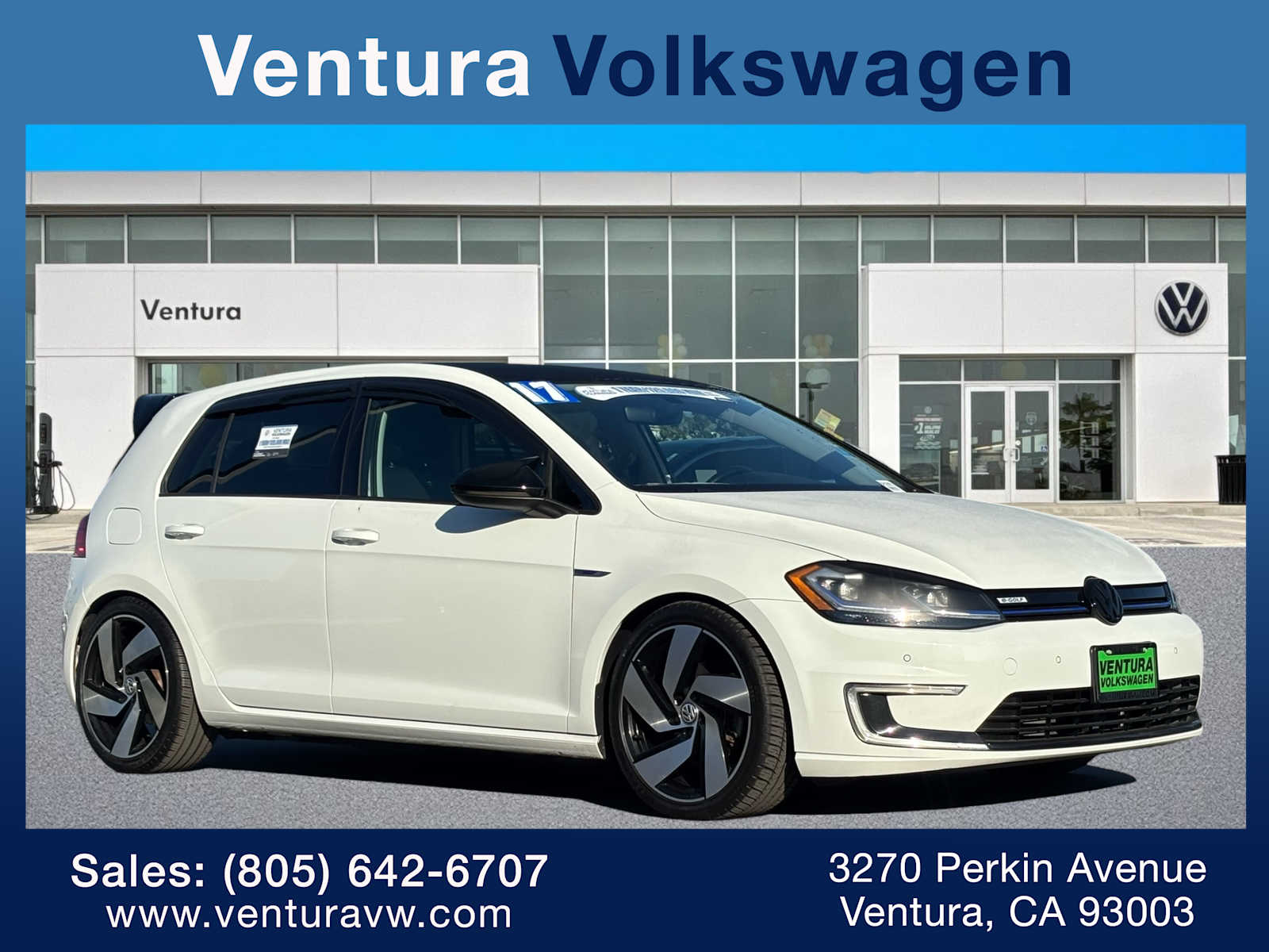 2017 Volkswagen e-Golf e-Golf SEL Premium