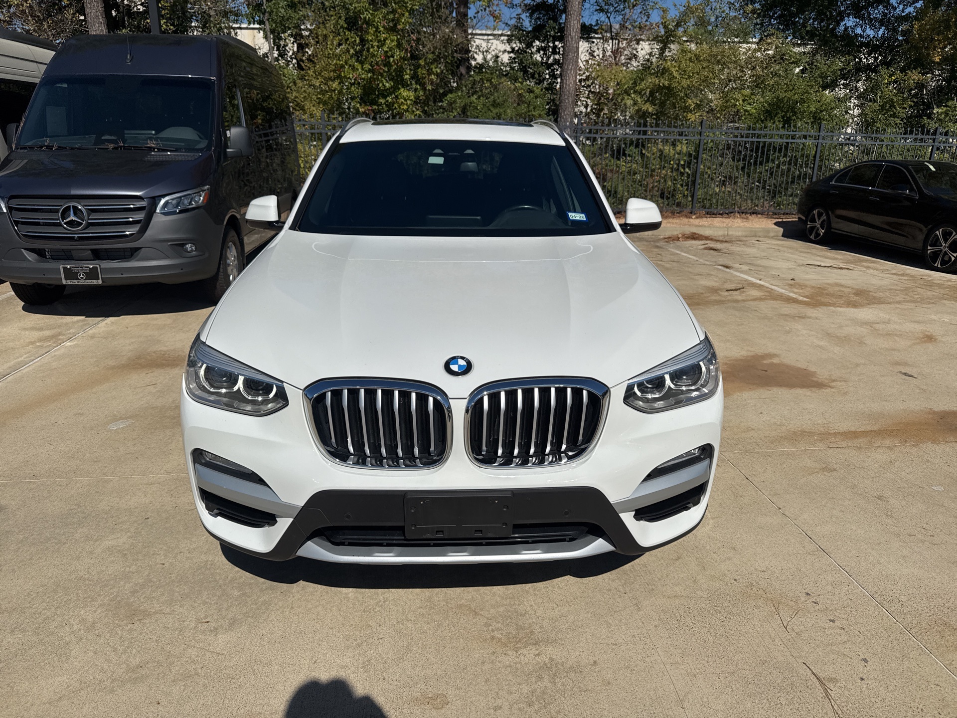Used 2019 BMW X3 30i with VIN 5UXTR7C51KLF29723 for sale in The Woodlands, TX