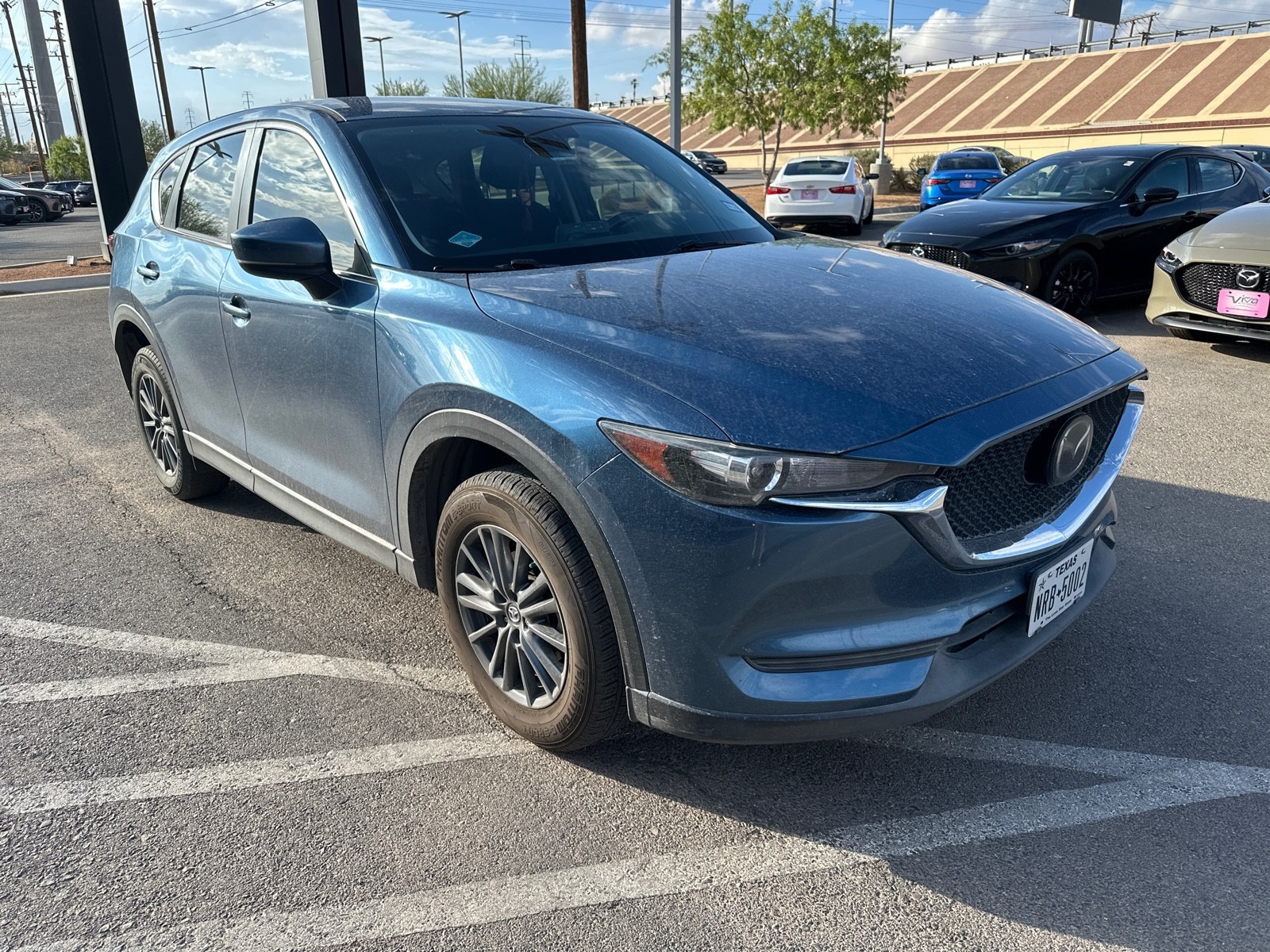 Used 2020 Eternal Blue Mica Mazda Sport image 1