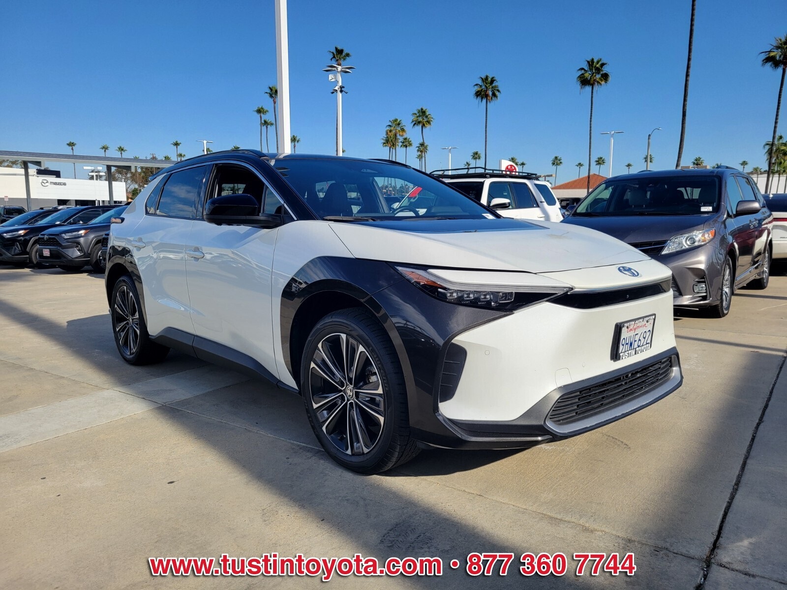Certified 2023 Toyota bZ4X Limited with VIN JTMAAAAAXPA017861 for sale in Tustin, CA